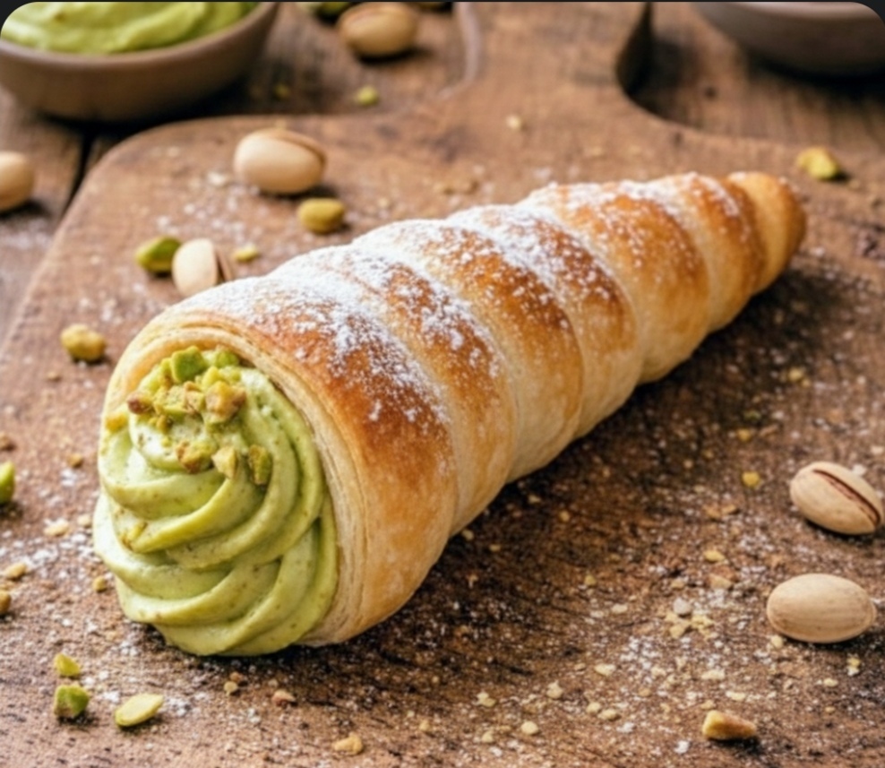 Pistachio Cream Rolls / 1 Piece