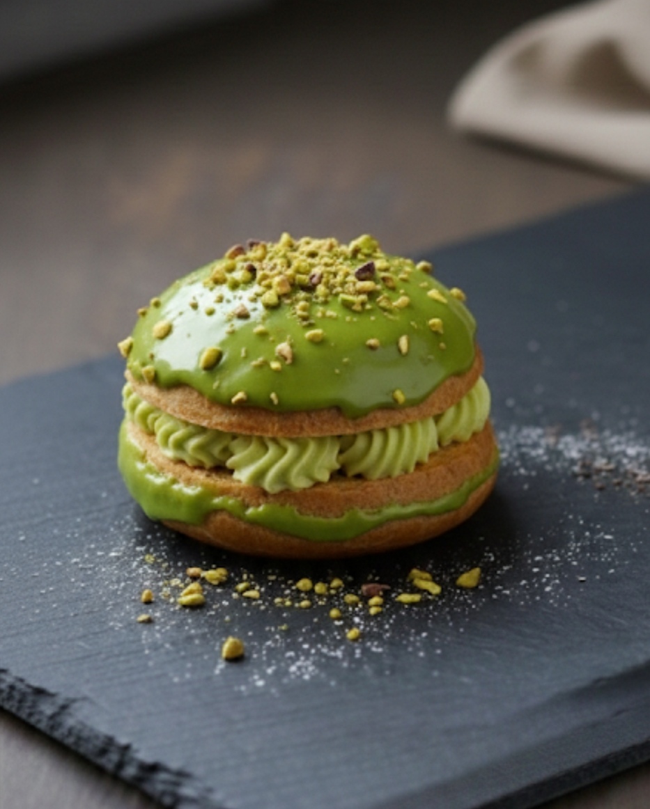 Pistachio Cream Éclair / 1 Piece