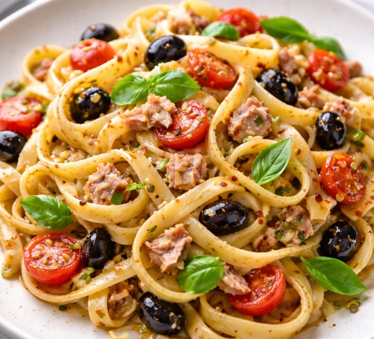 Tagliatelle with Tuna