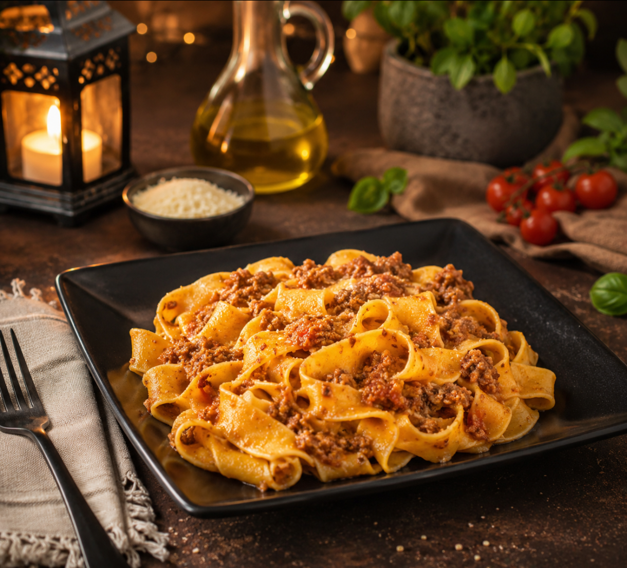 Pappardelle Al Ragù Bolognese
