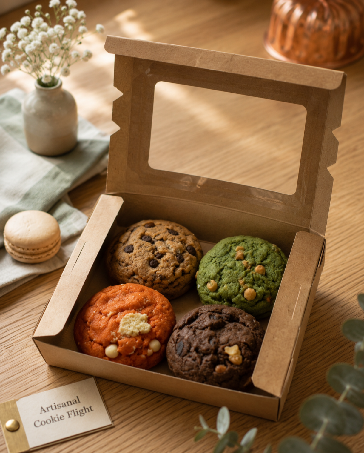Artisanal Cookie, different flavors / 1 box